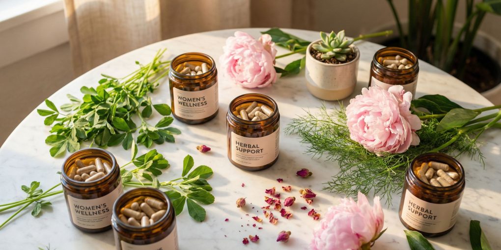 Natural wellness supplements and herbal capsules for breast enhancement - Breast Actives Review